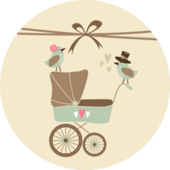 Baby Stroller Sticker