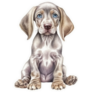 Baby Weimaraner Sticker