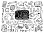 Back To School Doodle Elements Sticker