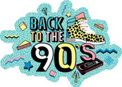 Back To The 90s Sticker