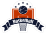 Backboard and Hoop Basketball Sticker