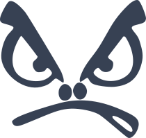 Bad Boy Face Sticker