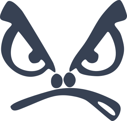 Bad Boy Face Sticker