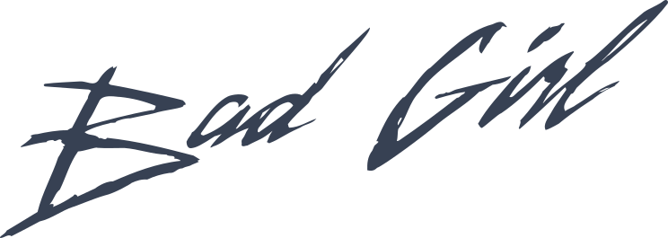 Bad Girl Vinyl Lettering Sticker