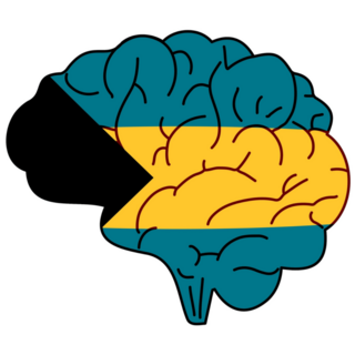 Bahamas Brain Sticker