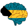Bahamas Brain Sticker
