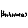 Bahamas Calligraphy Sticker
