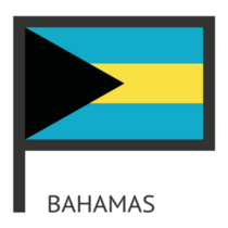 Bahamas Country Sticker