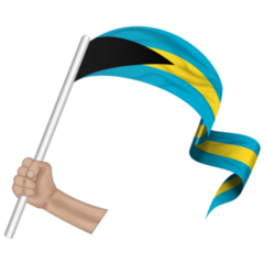 Bahamas Fabric Sticker