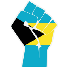 Bahamas Fist Sticker
