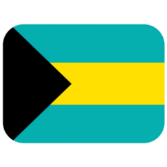 Bahamas Flag Icon Sticker