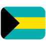 Bahamas Flag Icon Sticker
