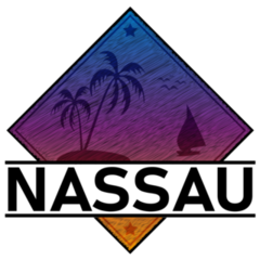 Bahamas Nassau Palm Sticker