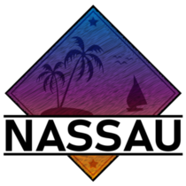 Bahamas Nassau Palm Sticker