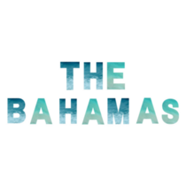 Bahamas Ocean Font Sticker