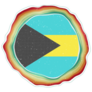 Bahamas Rainbow Sticker