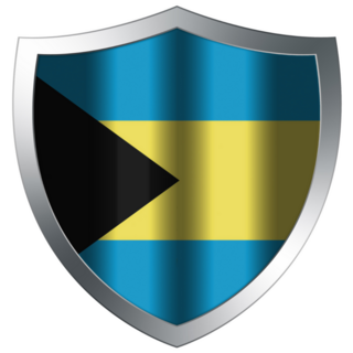 Bahamas Shield Sticker