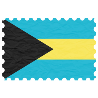 Bahamas Stamp Sticker