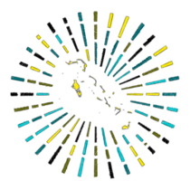 Bahamas Sunburst Sticker