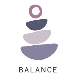 Balance Illustration Sticker
