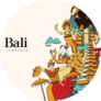Balinese Circle Illustration Sticker
