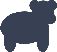 Balloon Bear Sticker