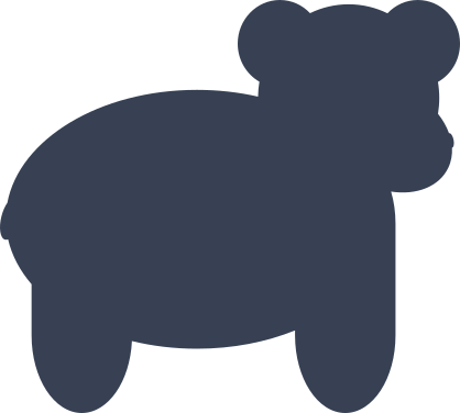 Balloon Bear Sticker