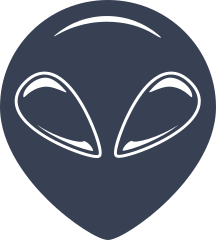 Baloon Alien Sticker