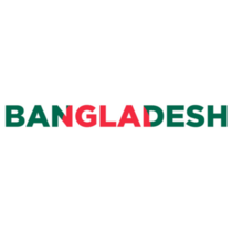 Bangladesh Flag Font Sticker