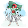 Bangladesh Freedom Sticker