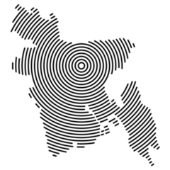 Bangladesh Illusion Sticker
