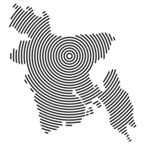 Bangladesh Illusion Sticker