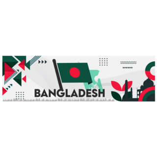 Bangladesh Long Sticker