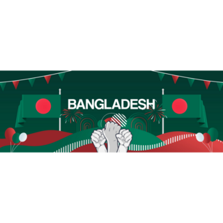 Bangladesh National Banner Sticker