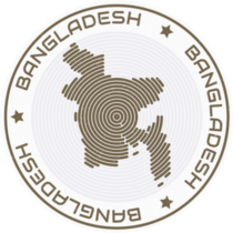 Bangladesh Round Sticker