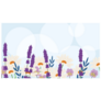 Banner Lavender Sticker