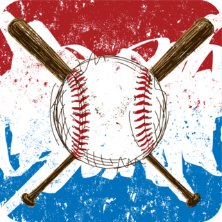 Baseball Flag Background
