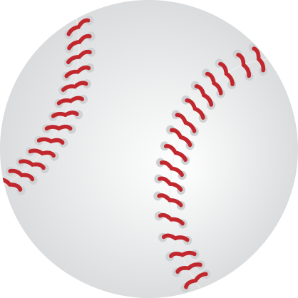 Baseball Full Color Sticker