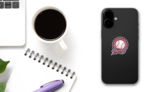 Baseball Label on a Phone (New) example