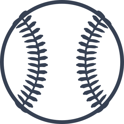 Baseball or Softball Fastball Sticker