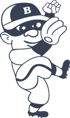 Baseball Pitcher Boy Sticker