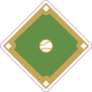 Baseball Sport Illustration Sticker