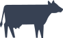 Basic Cow Sticker