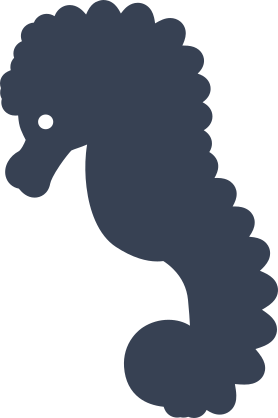 Basic Seahorse Sticker