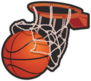Basketball Background Sticker