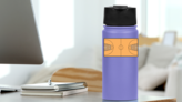 Basketball Court Sticker on a Water Bottle (New) example