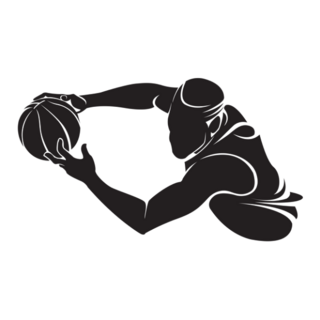 Basketball Player Transfer Sticker