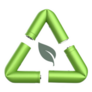 Batteries Recycle Icon Sticker