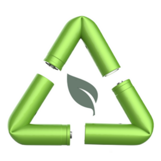 Batteries Recycle Icon Sticker