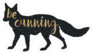 Be Cunning Fox Sticker